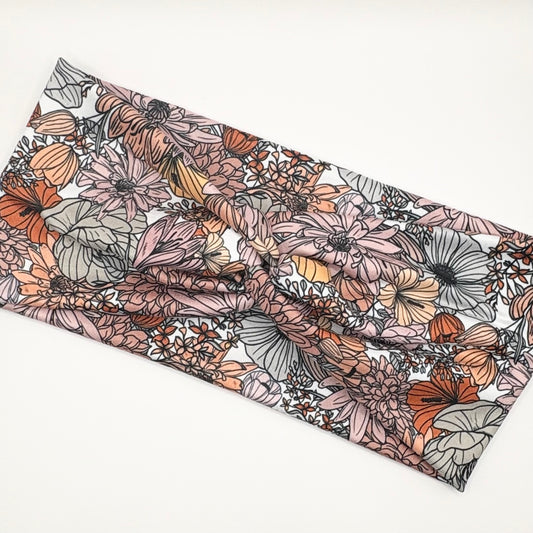 Turban- Vibrant Floral