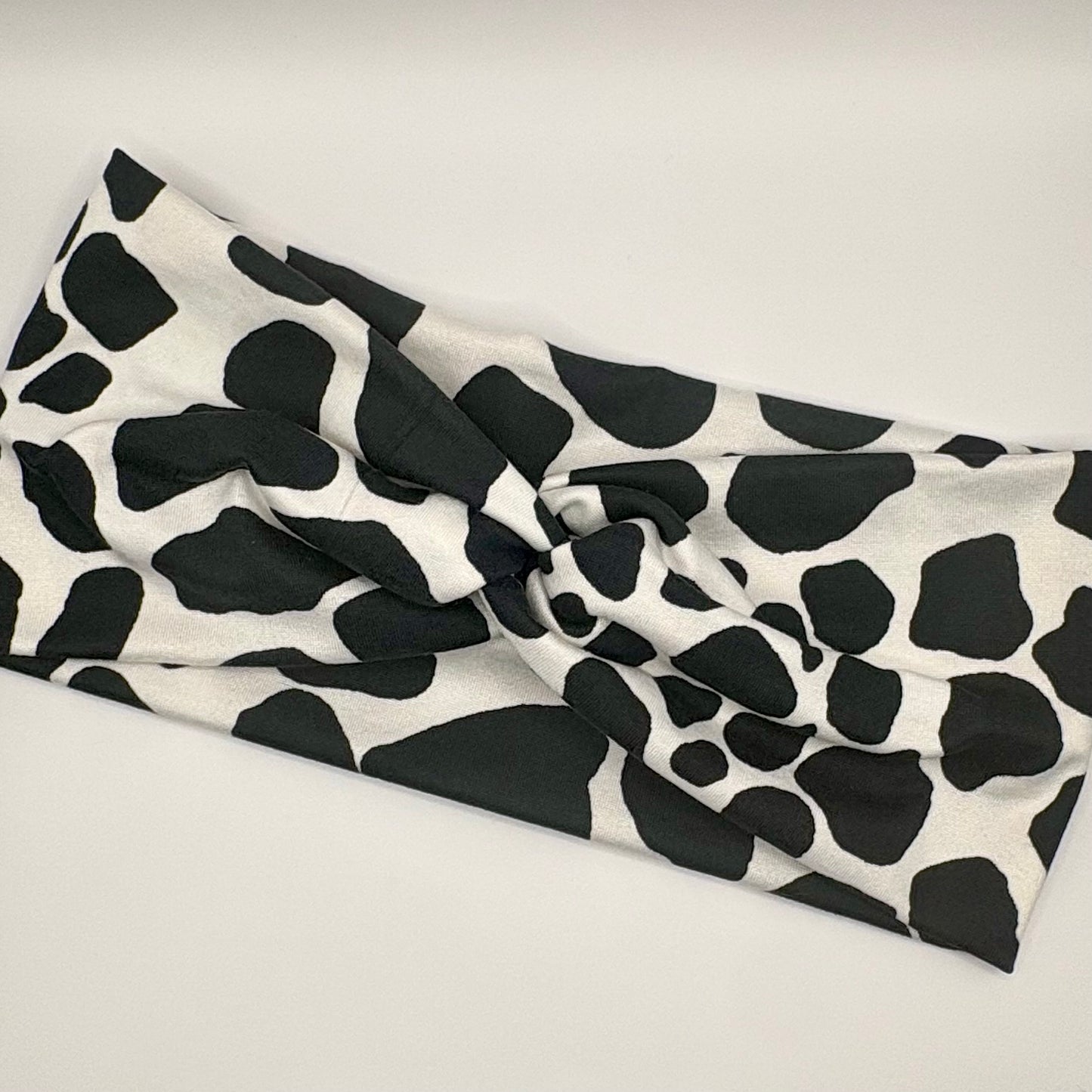 Turban- Black Cow