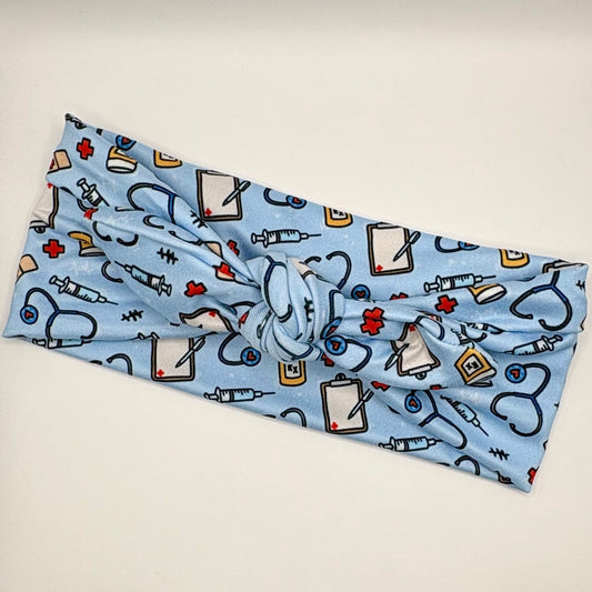 Tie- Blue Nurse