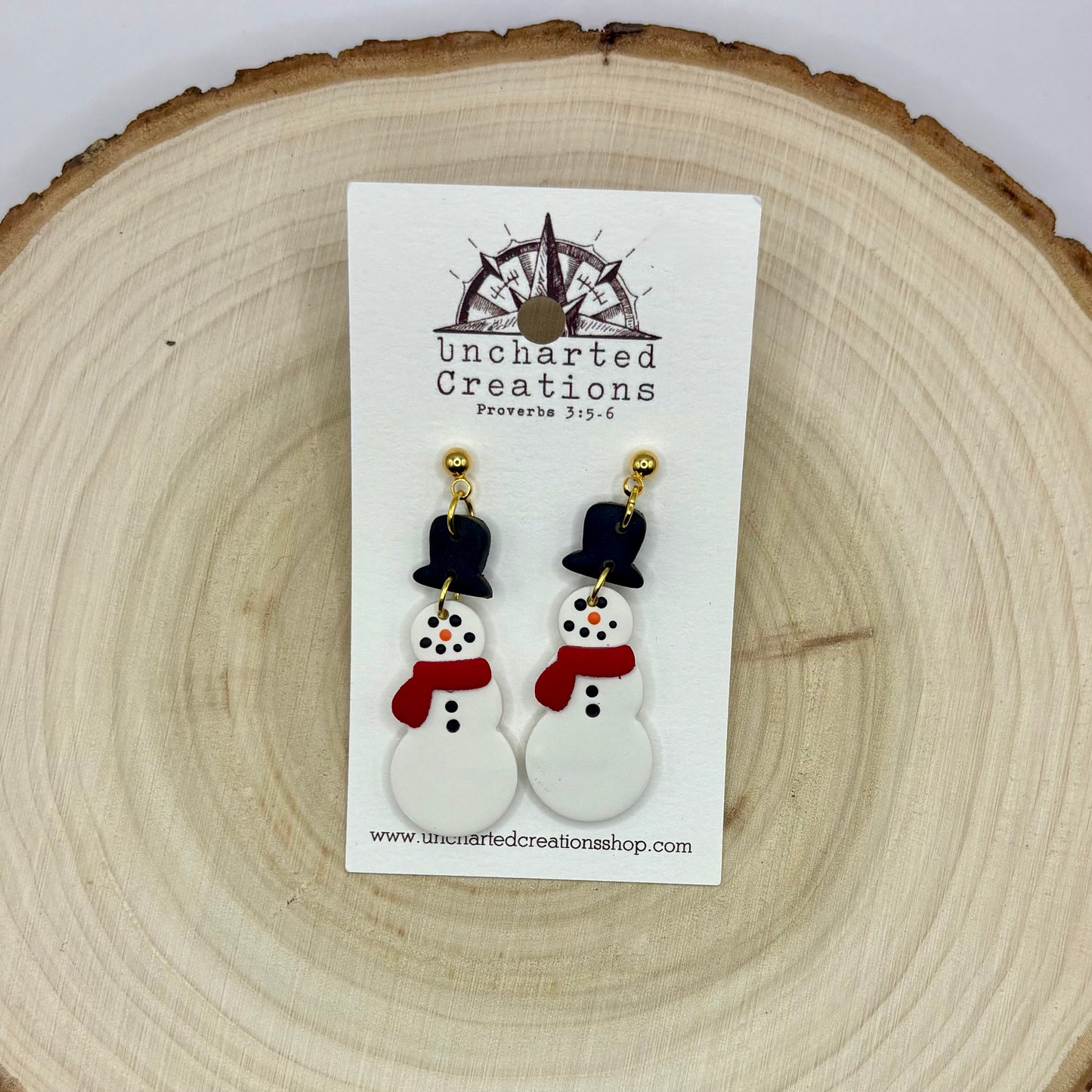 Earring- Snowman