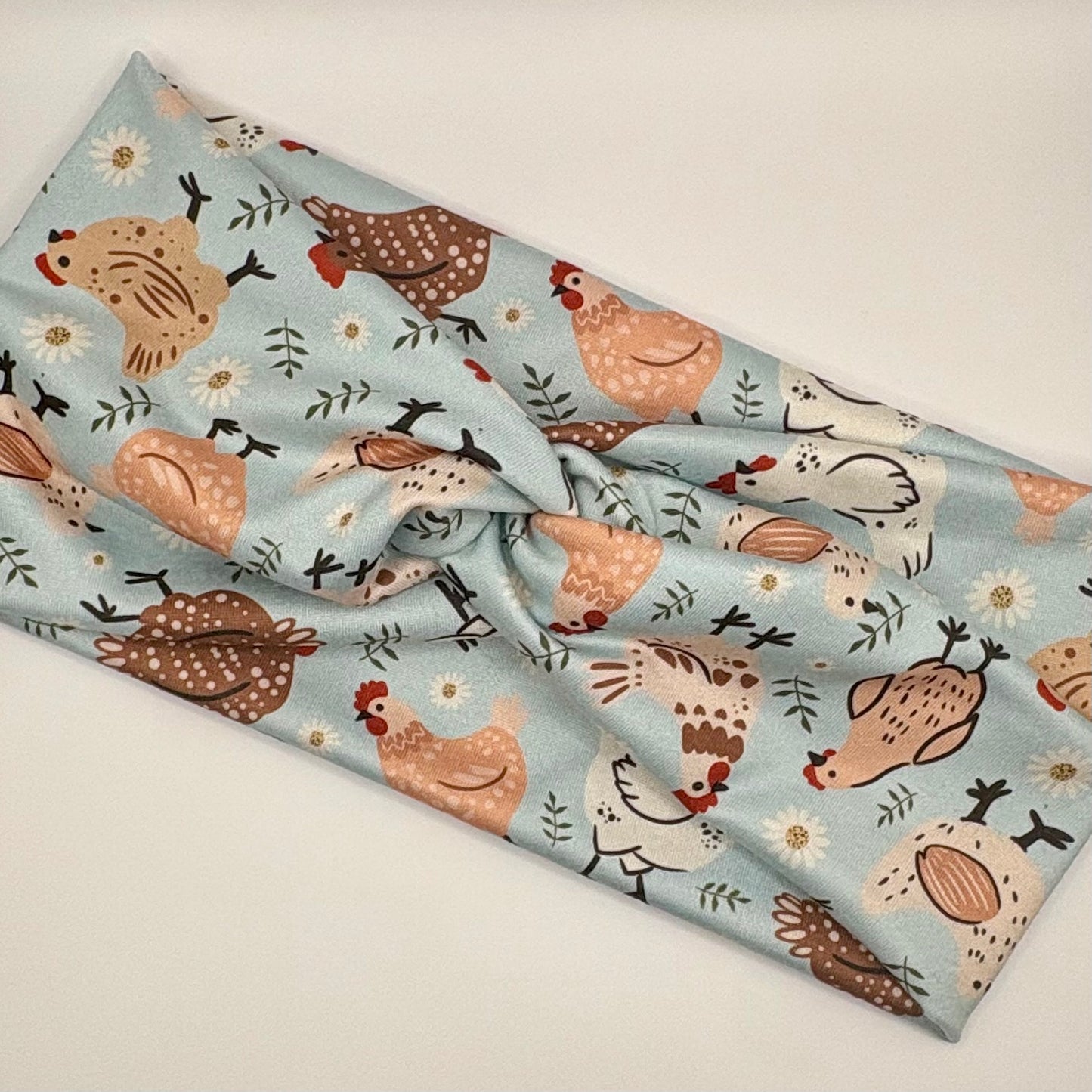 Turban- Springtime Chickens