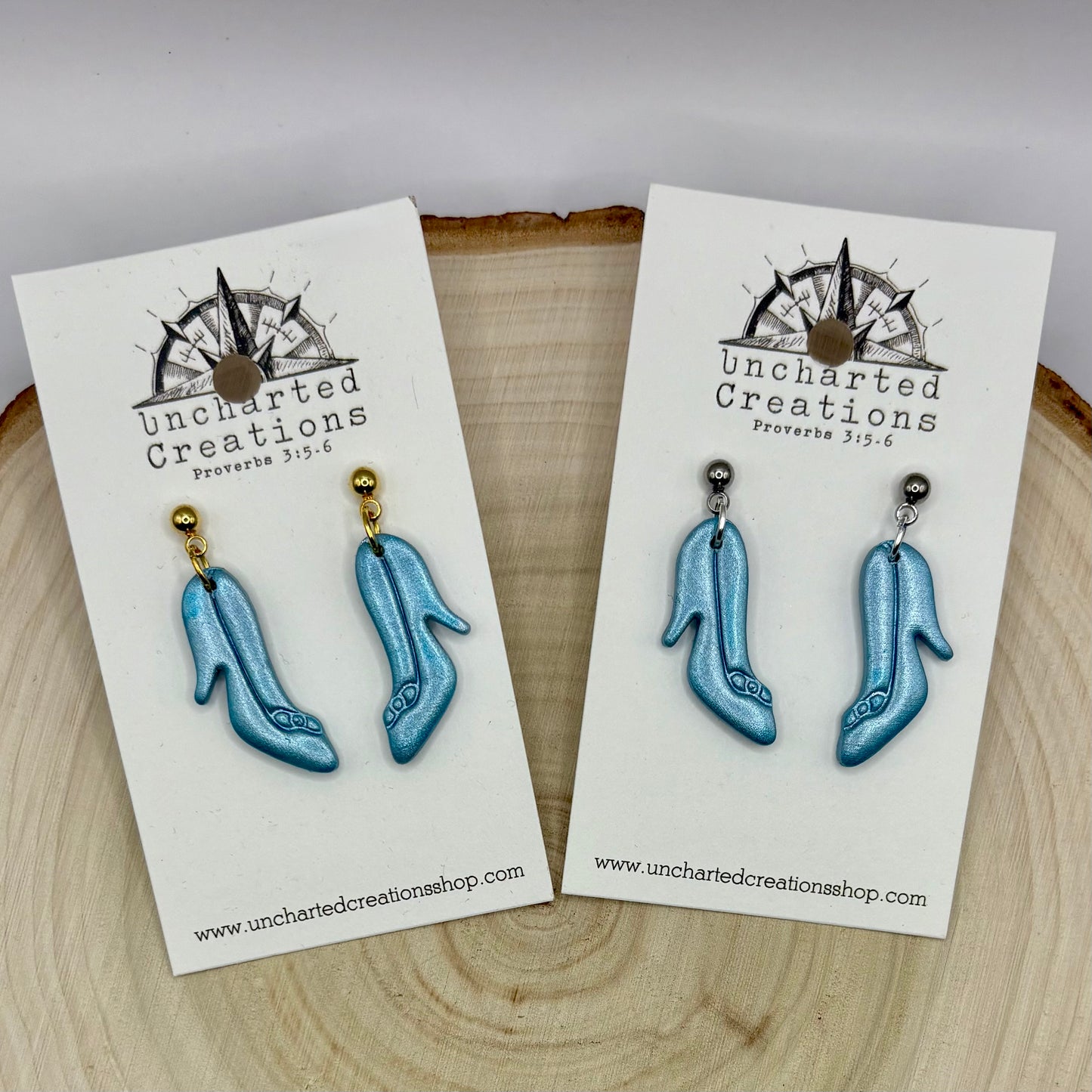 Earring- Glass Slippers