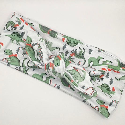 Tie- Christmas Dinos