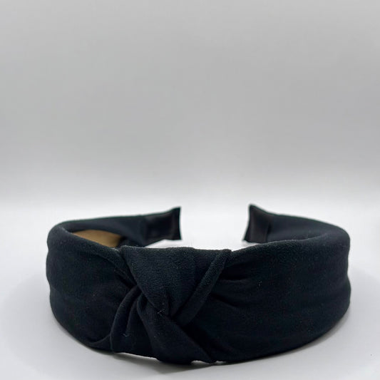 Hard Headband 1.5 Inch- Black
