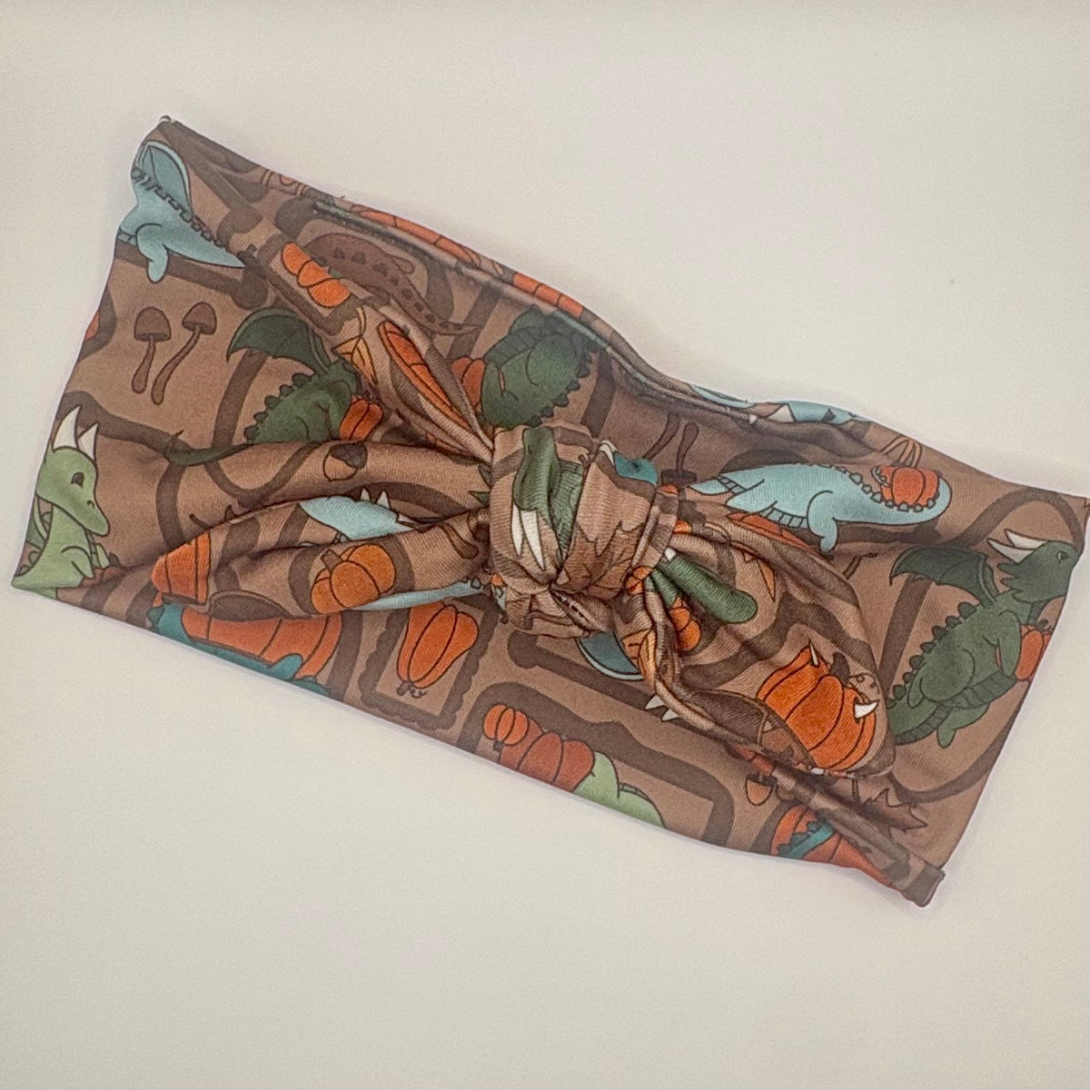 Tie- Dragons and Pumpkins