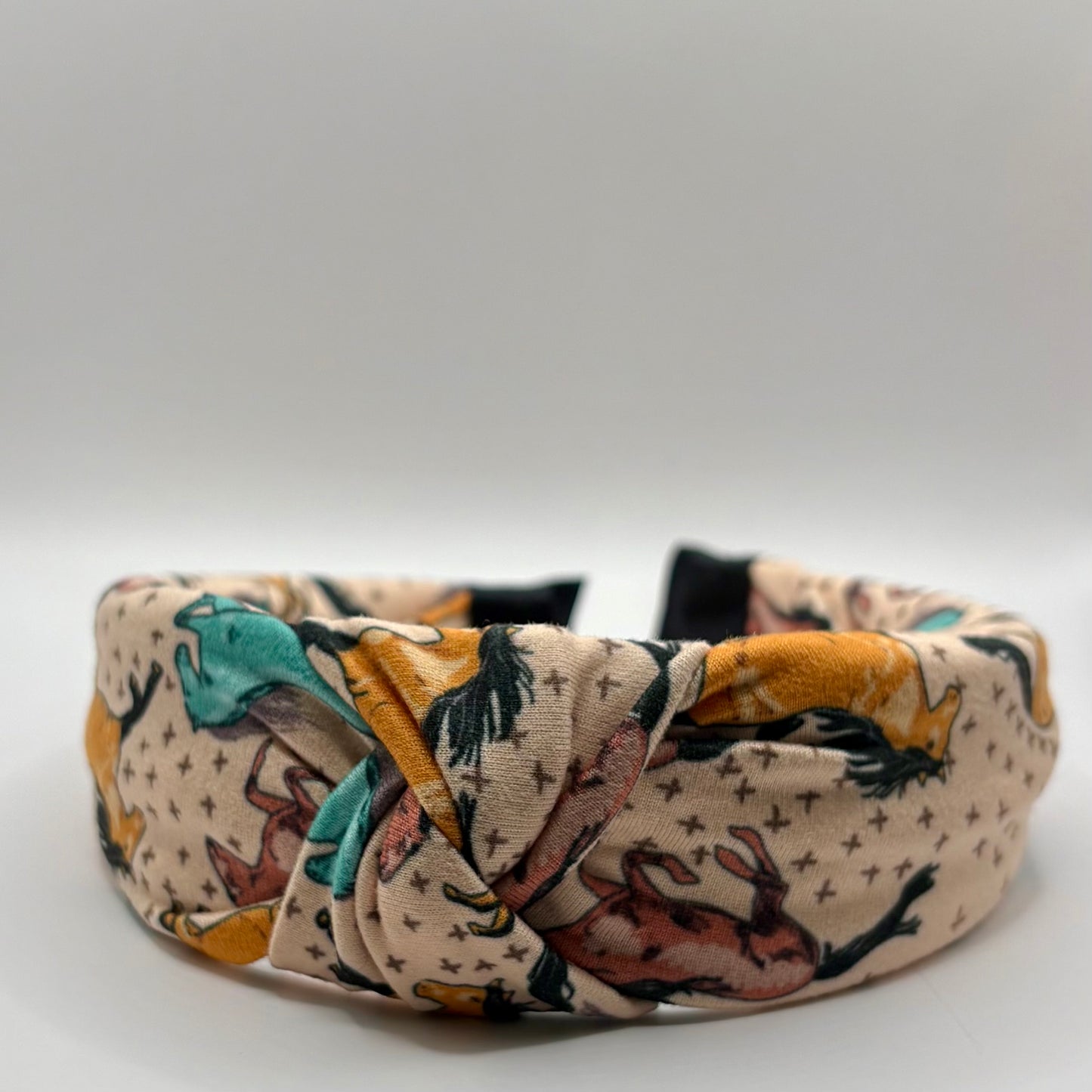 Hard Headband 1.5 Inch- Wild Horses