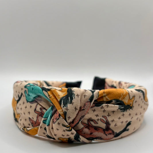 Hard Headband 1.5 Inch- Wild Horses
