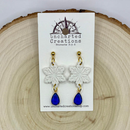 Earring- Mini Snowflake