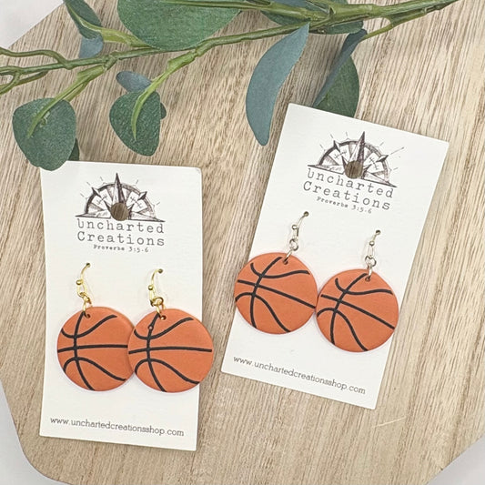 Earring- Basketball