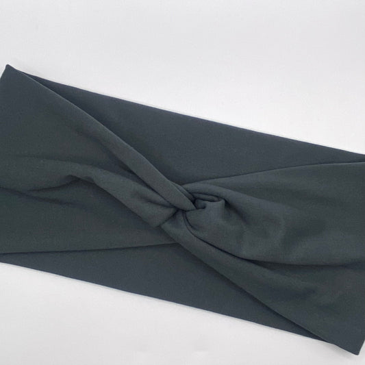 Turban- Charcoal Grey