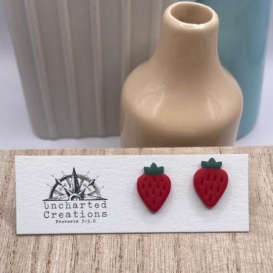 Stud- Strawberry