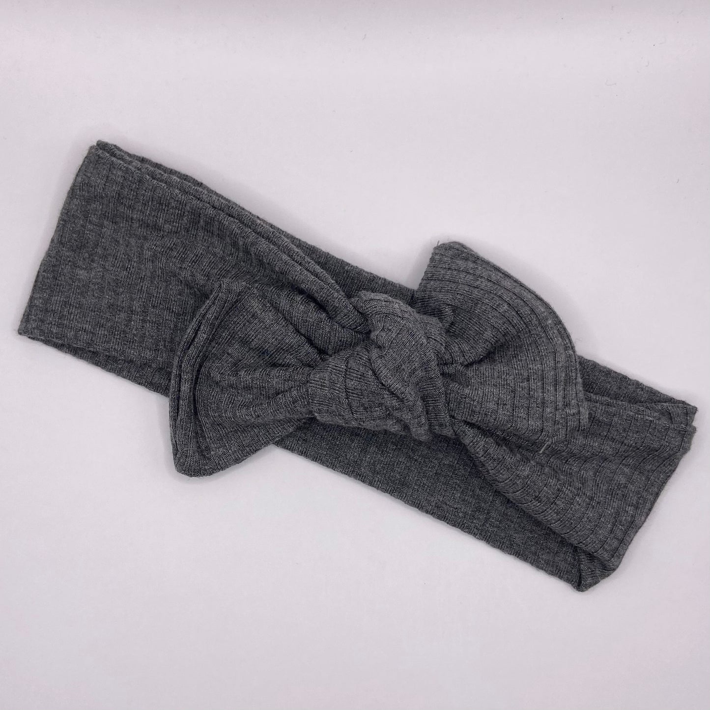 Baby- Charcoal Ribbed- Cozy Collection