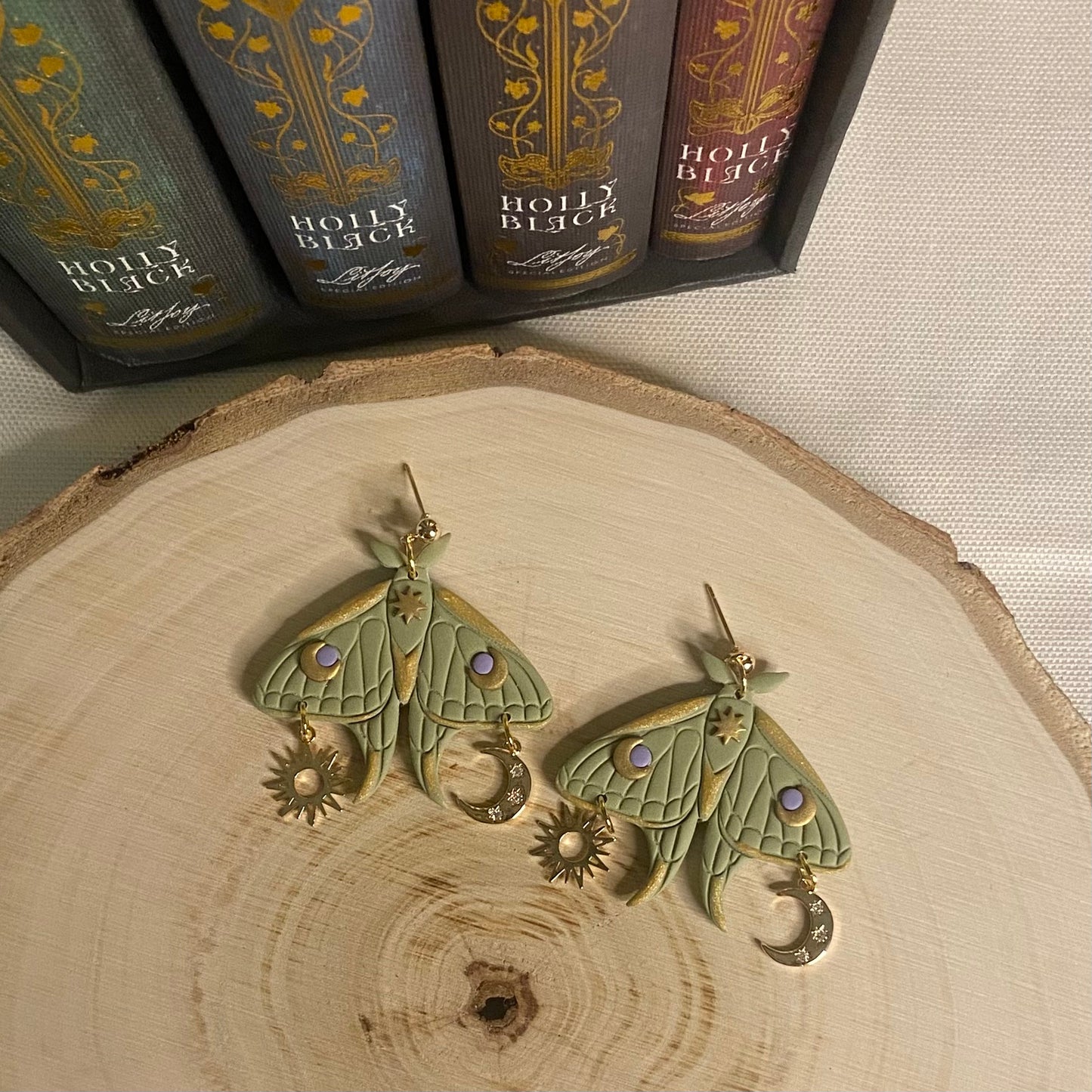 Earrings- Luna Moth