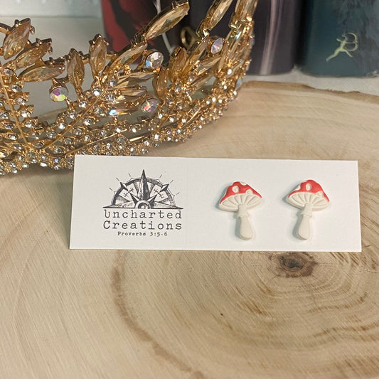 Stud- Forest Mushroom