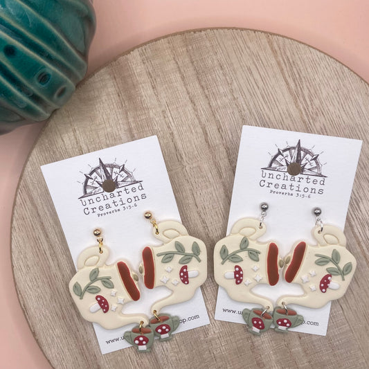 Earrings- Mushie Tea Pots