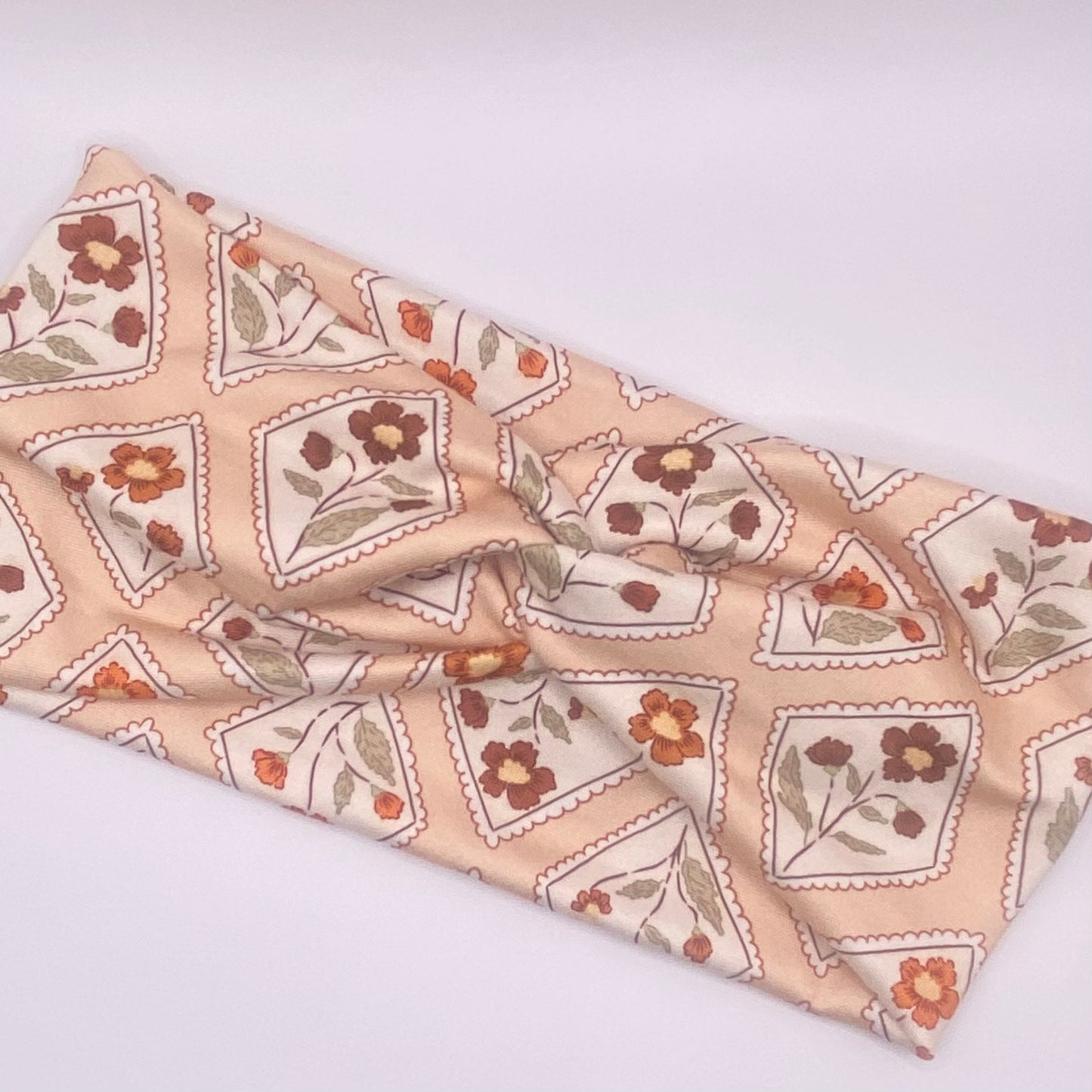 Turban- Diamond Floral