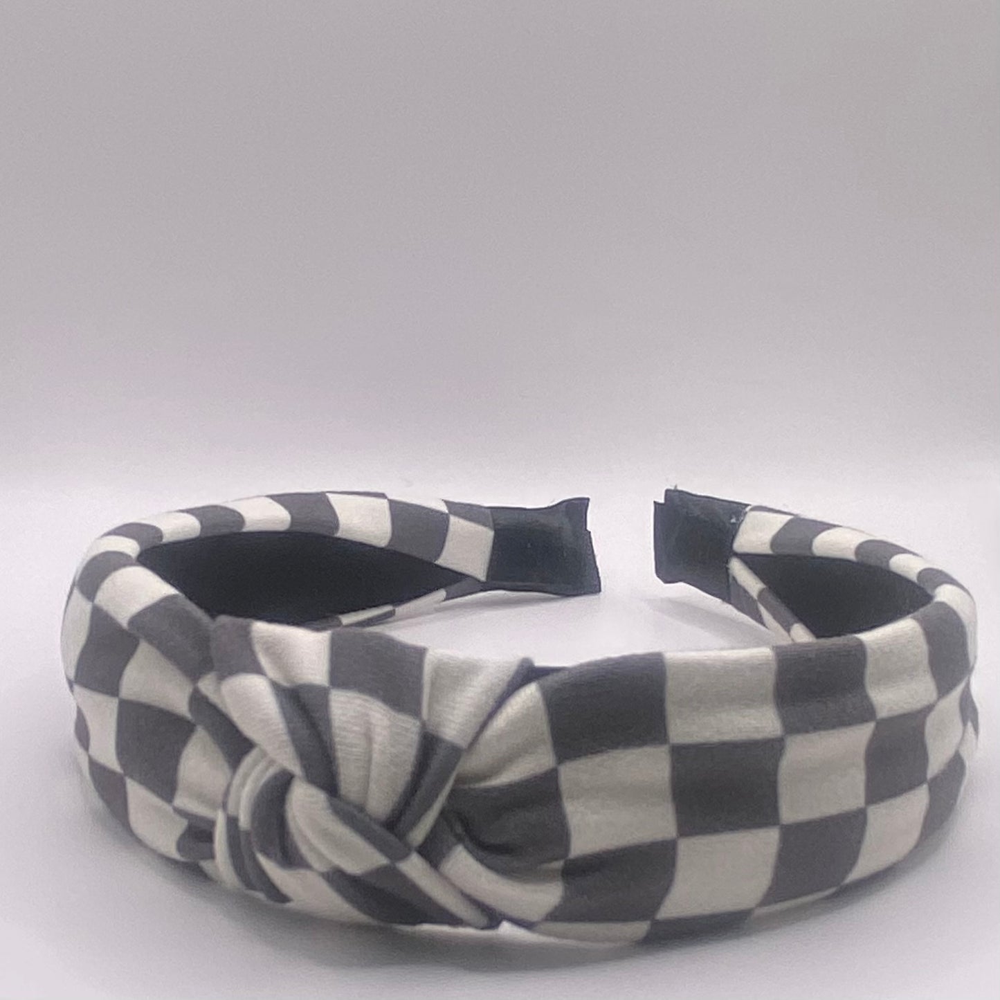 Hard Headband 1 Inch- Basic Checker